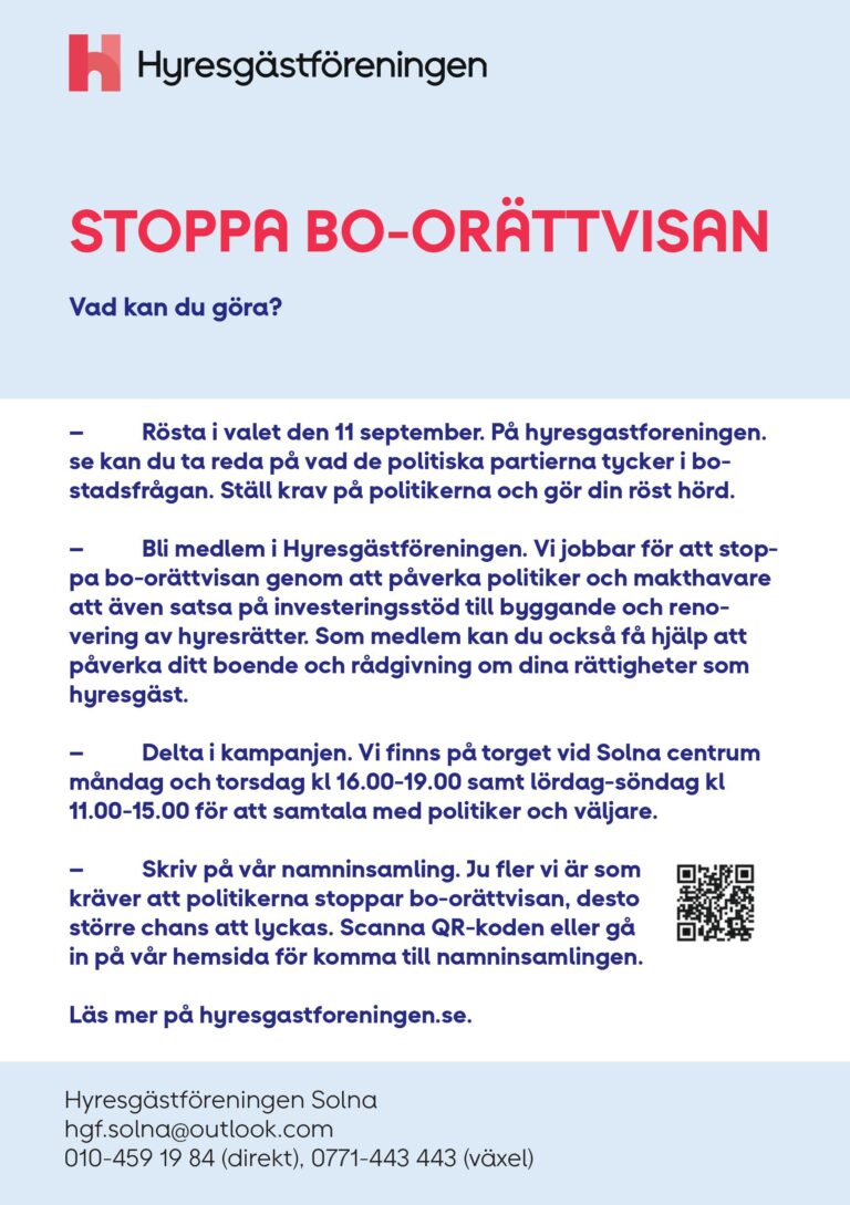 Stoppa Bo-orättvisan